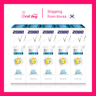 Kem đánh răng làm trắng răng 2080 New Shining White Plus 140g nội địa Hàn Quốc