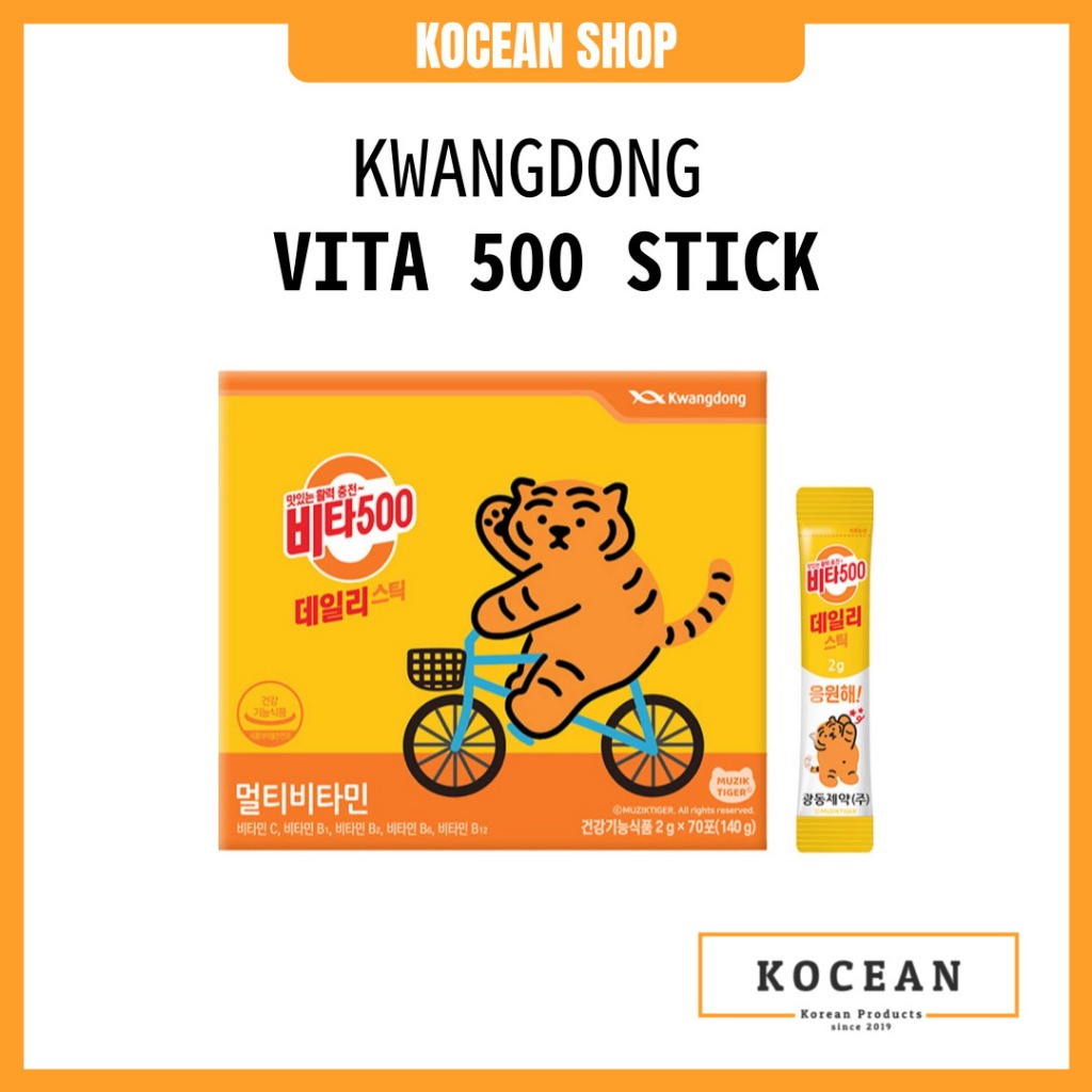 Kwangdong Vita 500 Daily Stick Hàn Quốc Vitamin C bổ sung 70stick