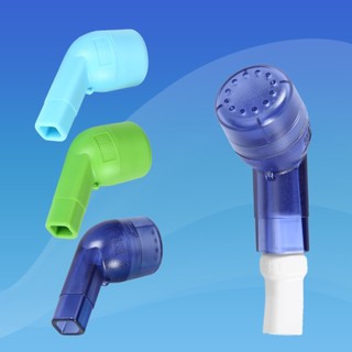 [Cheongpye88] Thiết bị trị liệu chất nhầy/làm sạch đường thở / Loại bỏ đờm và chất nhầy từ phổi và cổ họng / 3 màu + phần mở rộng ống ngậm