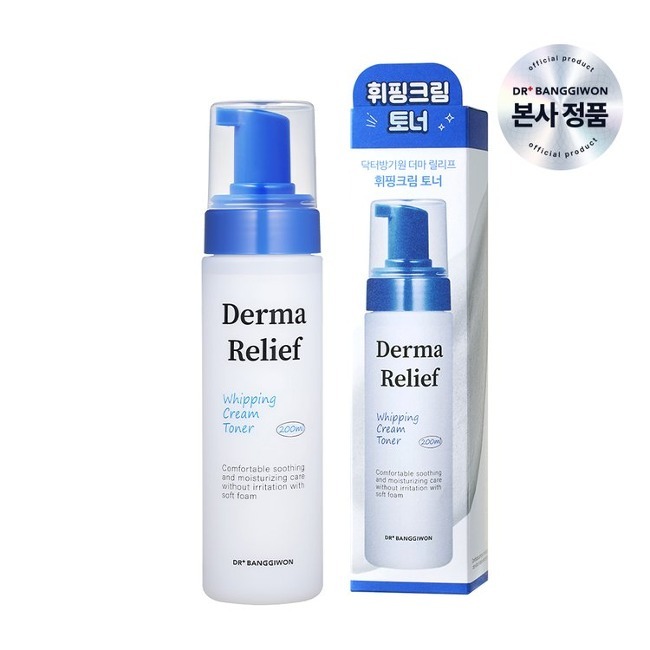 Dr.banggiwon Derma Relief Whipping Cream Toner 200ml