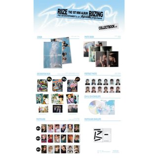[POB PHOTOBOOK/COLLECT BOOK ver] RIIZE 1st Mini Album [RIIZING]-select member
