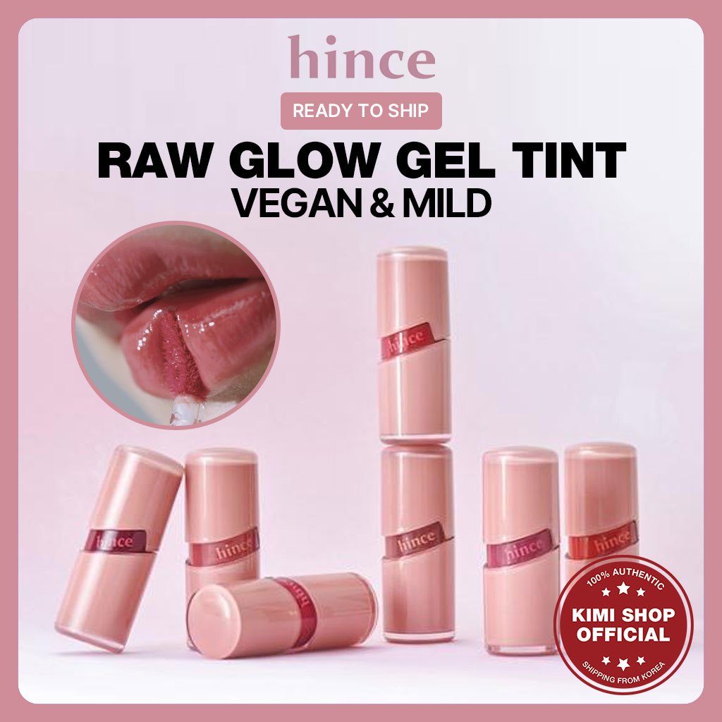 [Hince] Raw Glow Gel Tint Lip Blam Stick 4ml