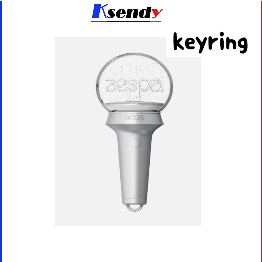 aespa Mini Fanlight Keyring ( Official Light Stick keyring )