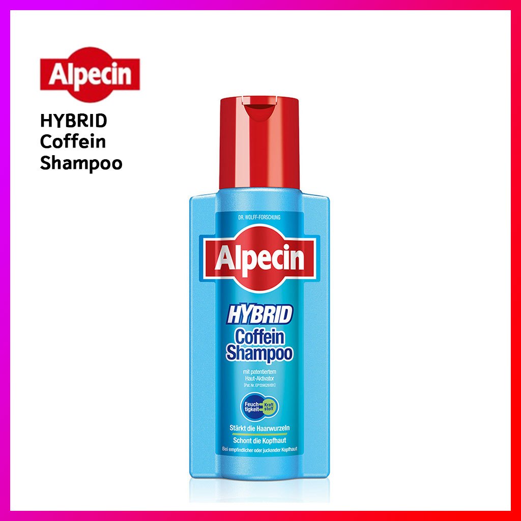[Alpecin] Dầu Gội Cà Phê HYBRID 250ml phục hồi tóc hư tổn giảm rụng tóc