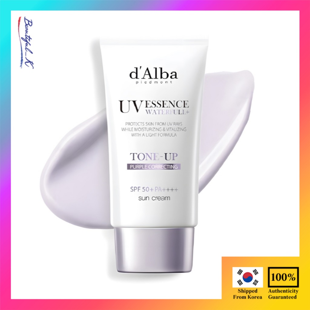 [d 'Alba] d 'Alba Waterful Purple Tone Up Sun Cream 50ml _ Beautiful _ K