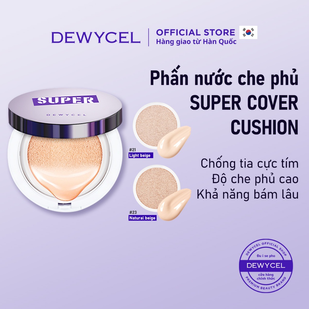 DEWYCEL Super cover cushion phấn nước