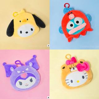 Hello kitty kuromi ví đựng tiền xu sang trọng túi mặt dây chuyền đồng xu búp bê móc khóa túi móc khóa