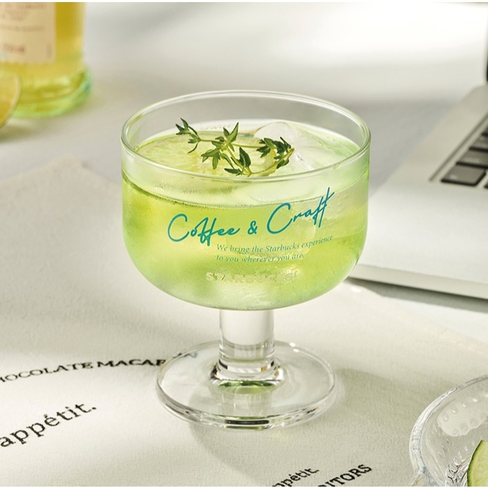 🎀【SALE In Stock】2023 Starbucks Hàn Quốc Summer Buddy Week Lettering Dessert Cup 260ml/ 8.8oz