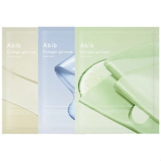 Mặt nạ Gel Collagen Abib 3 loại (Hoa hồng Jericho, Sedum, Lá tim) 5,10ea