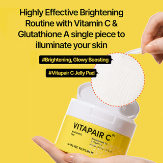 [Nature Republic] Tấm làm trắng da Vitapair C 60ea