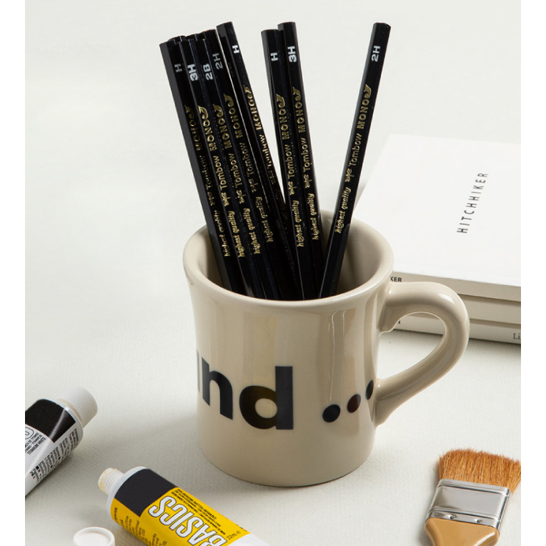 [Tombow] Bút chì MONO J 1DZ (12 CÁI) / Bút chì vẽ / Bút chì tiêu chuẩn / Bút chì than chì