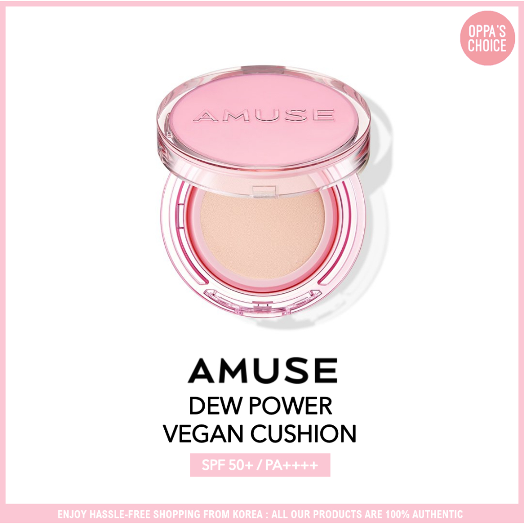 Amuse DEW POWER VEGAN CUSHION 15g SPF 50 + / PA + + + +