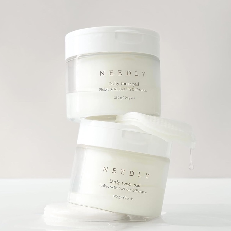 Toner Tẩy Da Chết Dạng Miếng NEEDLY Daily Toner Pad 60 Miếng 280G