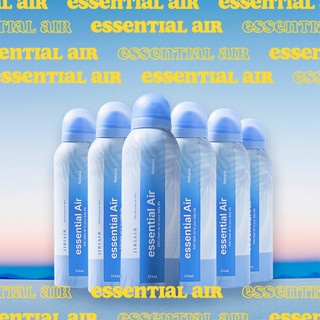 Jiri Air Premium Air Mini Air Di Động Có Thể Oxy Du Lịch Essential Air 253ml 6 Cái (hộp)
