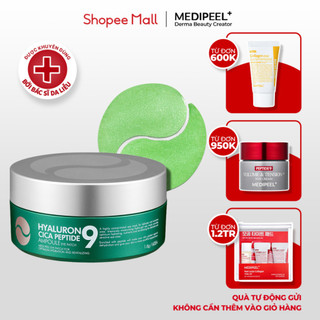 Mặt nạ mắt MEDIPEEL HYALURON CICA PEPTIDE 9 AMPOULE EYE PATCH 1.6g x 60 miếng
