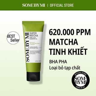  Sữa rửa mặt Trà Xanh Super Matcha Pore Clean Cleaning Gel làm sạch lỗ chân lông 100ml