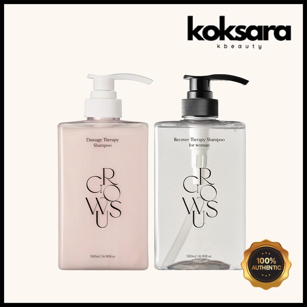 growus damage therapy shampoo 500ml, recover therapy shampoo 500ml