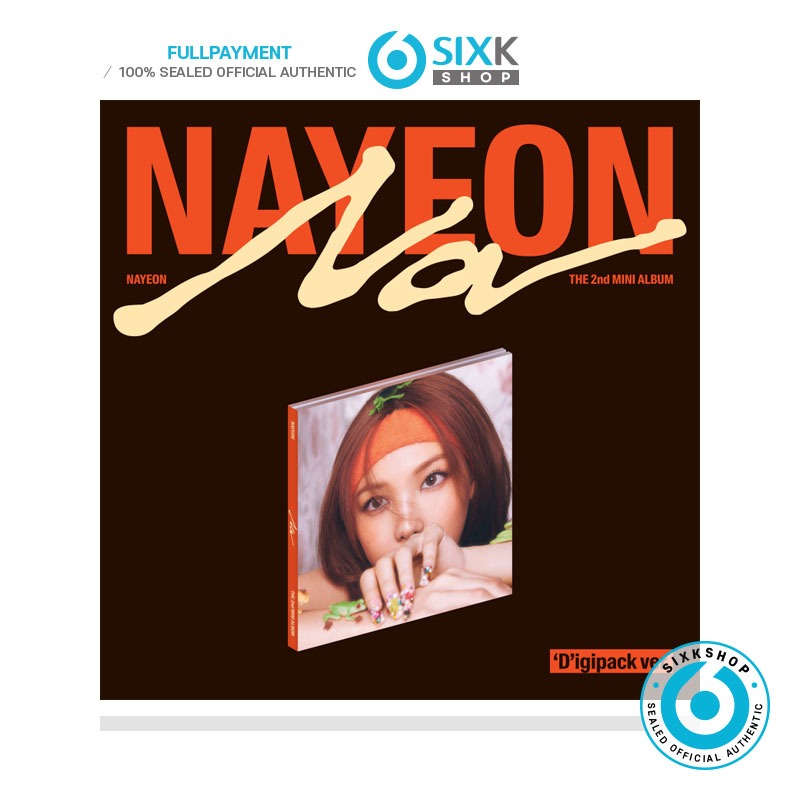 ALBUM JYP ENTERTAINMENT NAYEON THE 2nd MINI ALBUM [NA] [POB 'D’igipack ver]