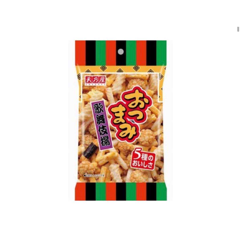 [Direct from Japan] Kabukiage Amanoya Snacks 5 Kinds of Rice Crackers Mix Japan 38g