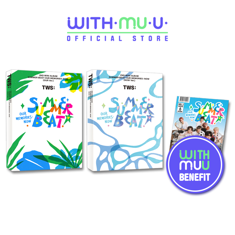 Album Pledis Entertainment TWS [SUMMER BEAT] 2nd Mini Album (M2 POB)