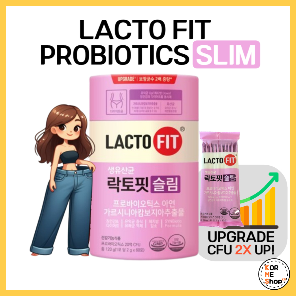 Lacto FIT Slim Probiotic 2000mg 60 chiếc | Lacto fit Slim Probiotic HCA Garcinia Cambogia Extract