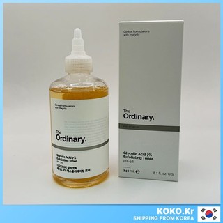 the clean Toner the ordinary Glycolic Acid 7% 240ml tẩy da chết toner cho da dầu mụn chính hãng người mua Canada 