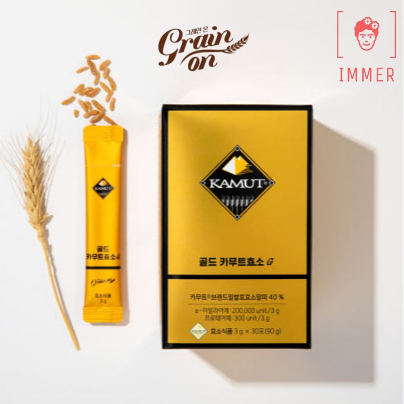 Grain On Kamut Gold Enzyme G 3g * 30 Que / 90 Que Tiêu HóaEnzyme