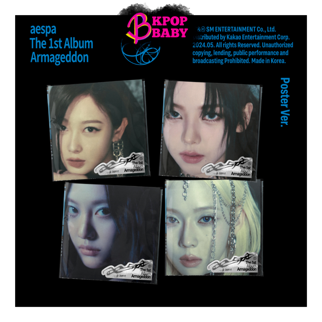 aespa (Poster Ver.) [Armageddon] 1st Album