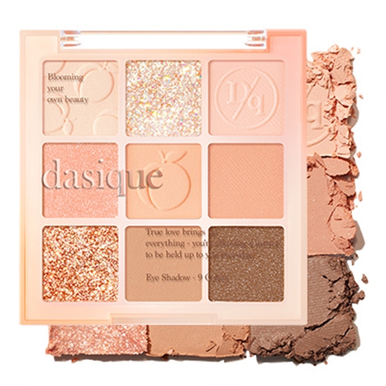 Bảng phấn mắt dasique 14 Peach Bóp