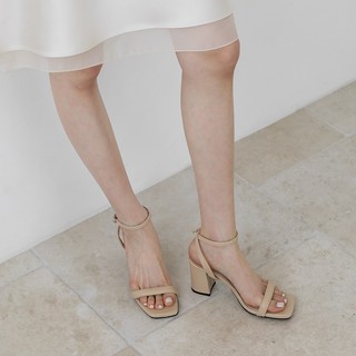 [SAPPUN] Shoeplin Giày sandal cao gót Maryjane Basic (5phân/8phân)