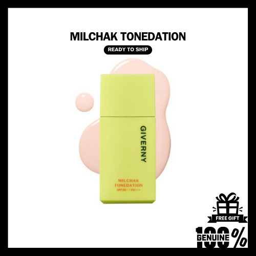 GIVERNY Kem Nền Nâng Tông Milchak Tonedation SPF50+ PA+++ 30ml