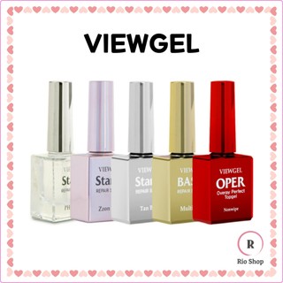 Viewgel x base 5 loại ph prep zzone base tan base multi gel oper top