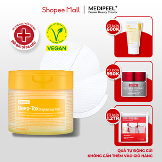 MEDIPEEL Toner Pad thuần chay VEGAN VITAMIN DEEP-TOX