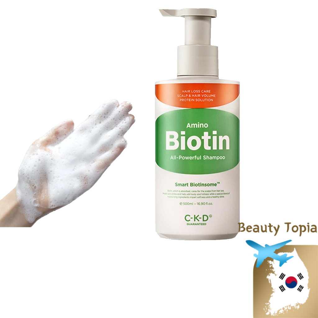 CKD dầu gội biotin Amino Biotin All Power Shampoo 500ml