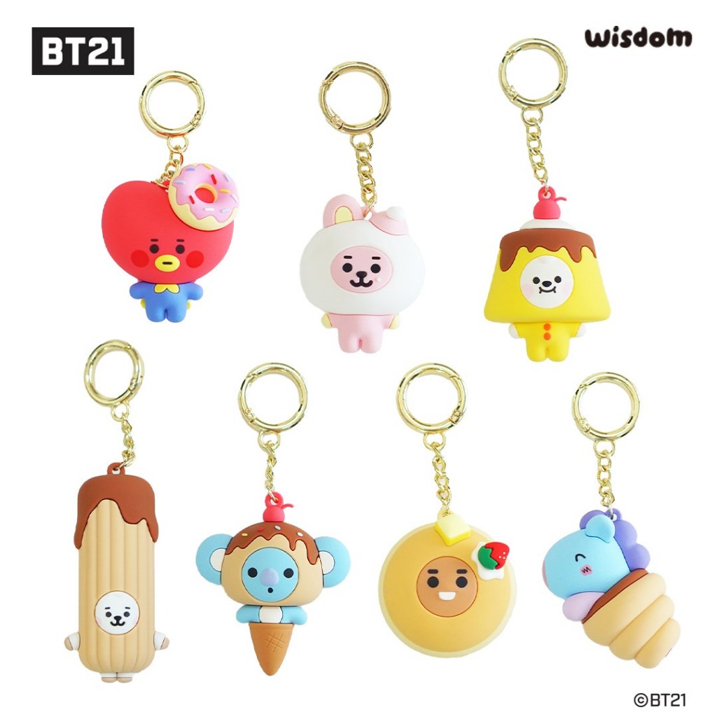 Bts BT21 Official Baby Sweet Things Hình móc khóa
