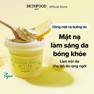 Mặt nạ chanh thì là sáng da hương chanh cam quýt Lemon Dill Food Mask 120g