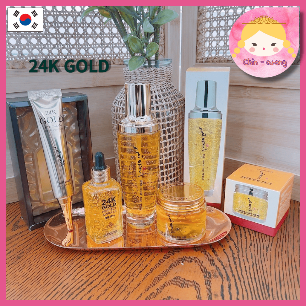[Leberage] Kem mắt vàng Joyul 24K, kem ống vàng, Tinh chất, Sữa rửa mặt, kem BB