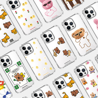 🇰🇷【 Bộ sưu tập case điện thoại Hàn Quốc 】Trong suốt, jelly, cứng, bảo vệ, thiết kế dễ thương,Samsung Galaxy, Tương thích với iPhone 15 14 13 12 pro max mini, Disbunnystar