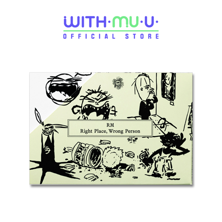 Album Hybe Labels BTS RM [Right Place, Wrong Person] 2nd Album (Weverse Album Ver.)