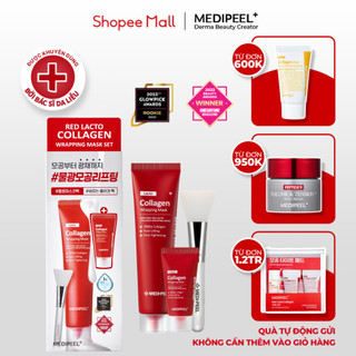 MEDIPEEL Bộ đặc biệt Mặt nạ lột Collagen (70ml) + cọ + mặt nạ lột mini (15ml)