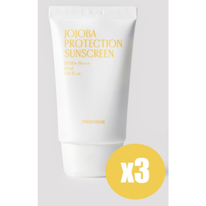 [Pinkwonder] Kem chống nắng Jojoba Protection 50ml SPF50 + PA + + + / Ba chức năng