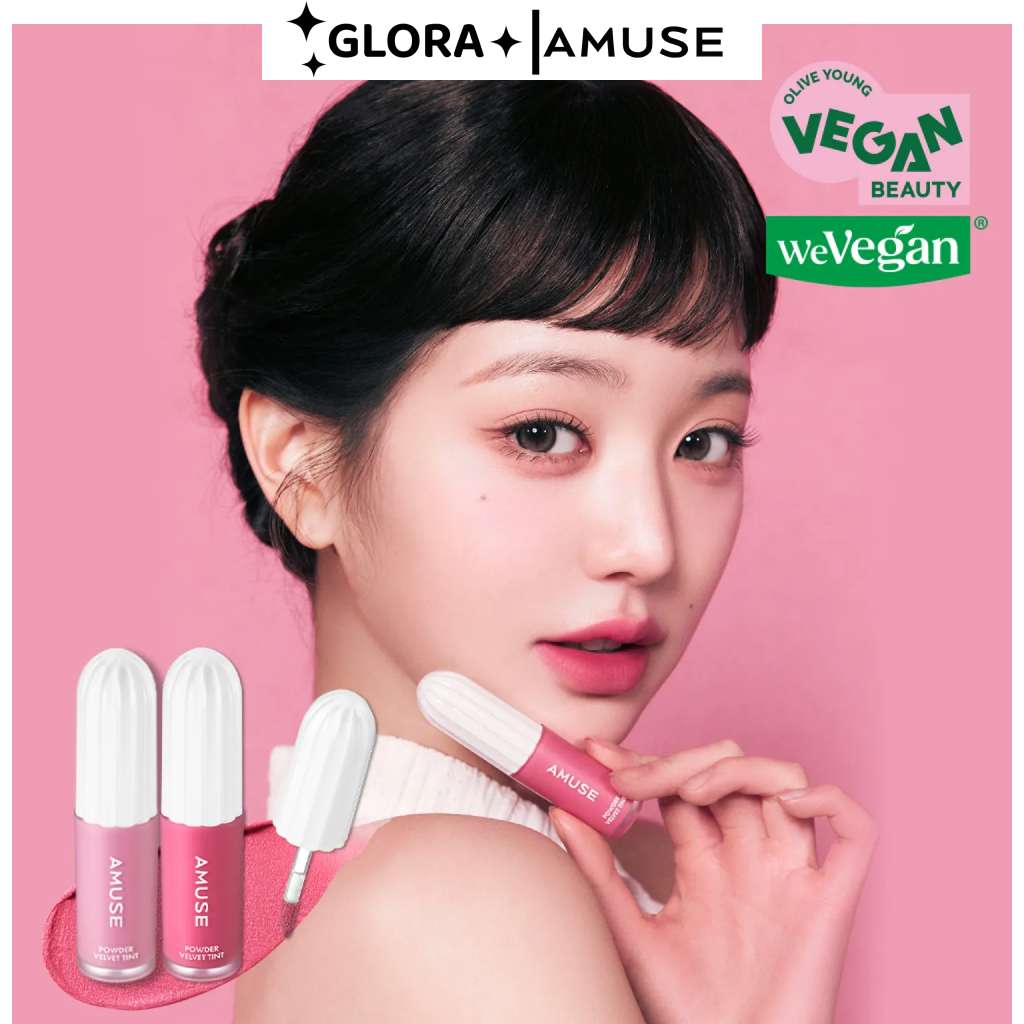 [Amuse] Bột Nhung Tint, K-Beauty Best Seller - IVE Wonyoung Makeup