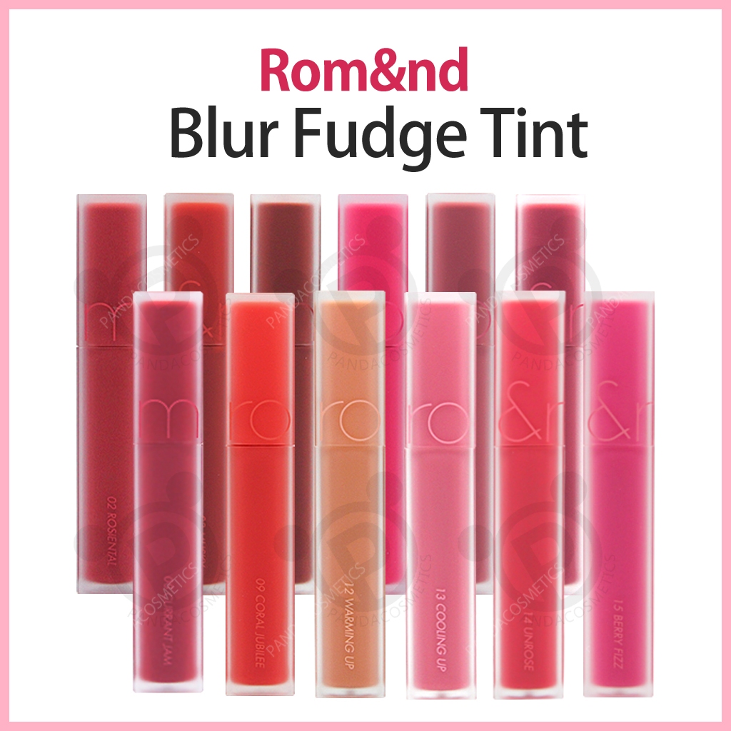 [rom & nd] romand Blur Fudge Tint 5g (15 loại) / Zero Velvet Tint 23, 24