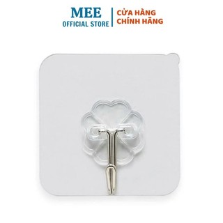Móc dán tường chịu lực trong suốt, móc treo đồ chịu lực