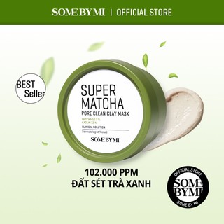  Mặt nạ đất sét Trà Xanh Super Matcha Pore Clean Clay Mask 100g