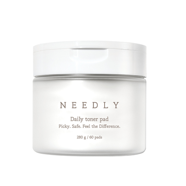 [Needly] Miếng toner pad dùng hàng ngày – Hộp 60 miếng | Làm dịu & làm sạch da nhẹ nhàng