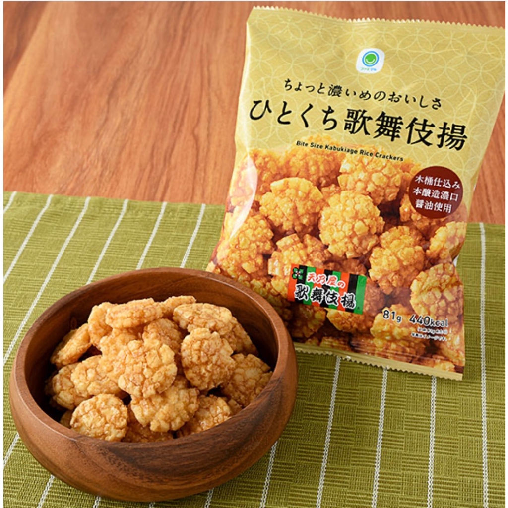 [Direct from Japan] FamilyMart Tennoya's Kabukiage, slightly strong flavor, sweet soy sauce, 81g