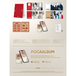 [Phiên bản POCA ALBUM]ATEEZ - Mini Album thứ 10 [ GOLDEN HOUR : Part.1 ]
