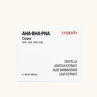 yeppda aha+ bha+ pha cream 50ml