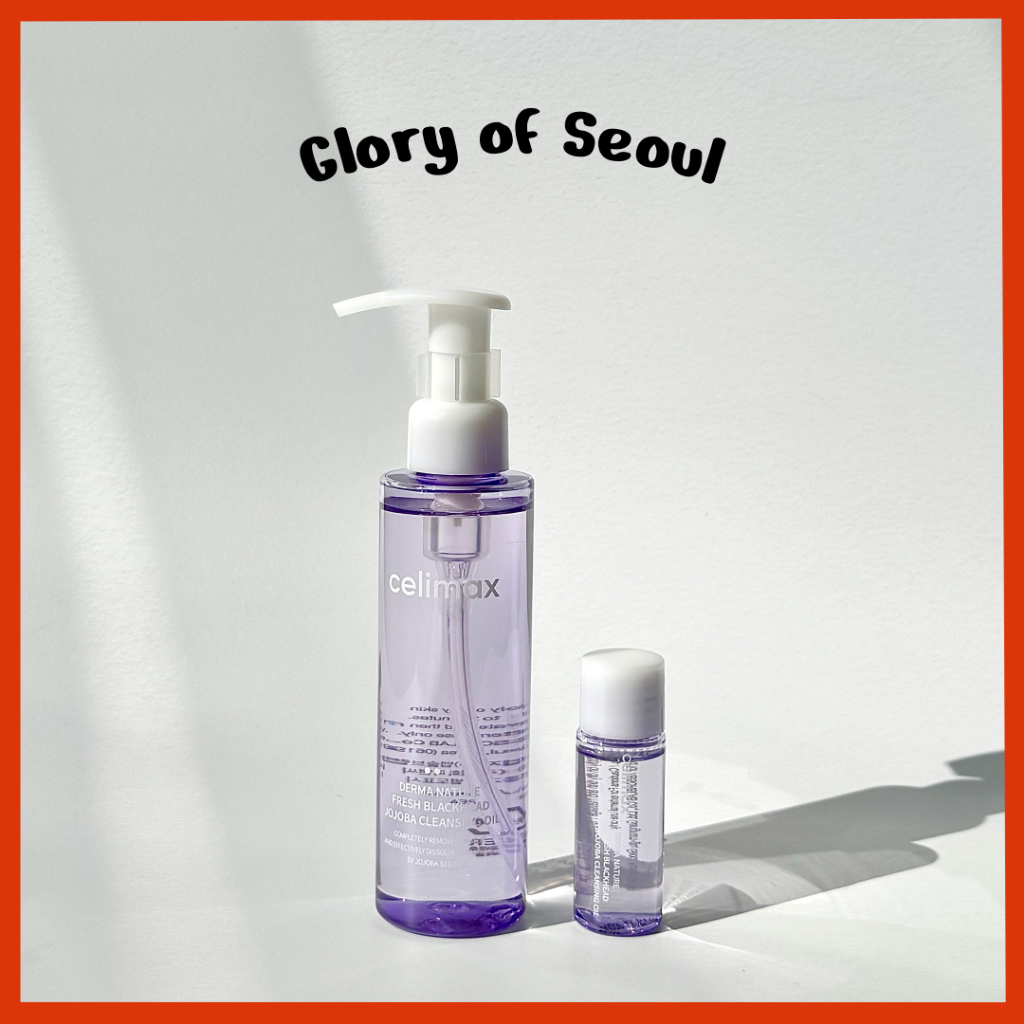 Dầu tẩy trang Celimax Derma Nature Fresh Blackhead Jojoba 150ml / 20ml